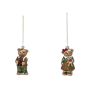 HOLY CHRISTMAS КОЛЕДНА ИГРАЧКА ЗА ЕЛХА МЕЧЕ 13.3 СМ АСОРТИ