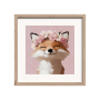 MISS FOXY КАРТИНА С РАМКА 30/30 СМ