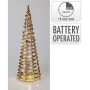 LED CONE СВЕТЕЩА КОЛЕДНА ДЕКОРАЦИЯ КОНУС 40 СМ