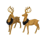 DEER КОЛЕДНА СТАТУЕТКА ЕЛЕН 40 СМ АСОРТИ