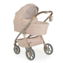 UNIQUE КОМБИНИРАНА БЕБЕШКА КОЛИЧКА 3В1 BEIGE