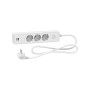 РАЗКЛОНИТЕЛ 3 ГНЕЗДА + 2USB