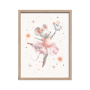 MOUSE BALLERINA КАРТИНА С РАМКА 30/40 СМ