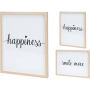 HAPPINESS РАМКА ЗА СНИМКА 30/40 СМ АСОРТИ