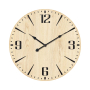 WOOD СТЕНЕН ЧАСОВНИК С БЕЗШУМЕН МЕХАНИЗЪМ 58 СМ