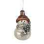SNOWMAN КОЛЕДНА ИГРАЧКА ЗА ЕЛХА 9 СМ
