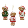 BEAR КОЛЕДНА СТАТУЕТКА МЕЧЕ 10.5 СМ АСОРТИ