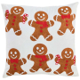 XMAS GINGERMAN КАЛЪФКА ЗА ДЕКО ВЪЗГЛАВНИЦА 45/45СМ