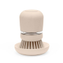 DISH BEIGE ЧЕТКА ЗА СЪДОВЕ С ПОСТАВКА