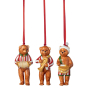 NOSTALGIC ORNAMENTS СЕТ 3 БР. КОЛЕДНИ ВИСУЛКИ ЗА ЕЛХА