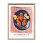 LOBSTER КАРТИНА С РАМКА 30/40 СМ