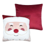 XMAS HOHOHO  ДЕКОРАТИВНА ВЪЗГЛАВНИЦА С ЦИП 45/45СМ