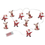 SANTA AND REINDEER КОЛЕДНИ ЛАМПИЧКИ 200 СМ