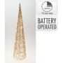 LED CONE СВЕТЕЩА КОЛЕДНА ДЕКОРАЦИЯ КОНУС 80 СМ