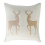 XMAS DEER  ДЕКОРАТИВНА ВЪЗГЛАВНИЦА 45/45СМ