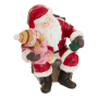 SANTA CLAUS КОЛЕДНА СТАТУЕТКА 13.5 СМ