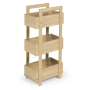 СТЕННА/СТОЯЩА ЕТАЖЕРКА ТРИЛОДЖИ 37/23,5/79 СМ