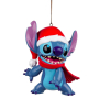 STITCH SANTA КОЛЕДНА ИГРАЧКА ЗА ЕЛХА 8/6/9 СМ