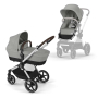 EOS LUX SLV ДЕТСКА КОЛИЧКА 2 В 1 STONE GREY