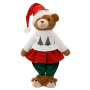 BEAR КОЛЕДНА ФИГУРА МЕЧЕ 60 СМ