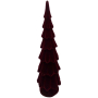 HOLY CHRISTMAS VELVET КОЛЕДНА СТАТУЕТКА ЕЛХА 24 СМ