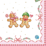 XMAS SWEET CHRISTMAS САЛФЕТКИ 33х33СМ