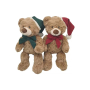 HOLY CHRISTMAS VELVET КОЛЕДНА ПЛЮШЕНА ИГРАЧКА МЕЧЕ 22 СМ АСОРТИ