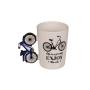 BICYCLE BLUE КЕРАМИЧНА ЧАША ЗА ТОПЛИ НАПИТКИ 300 МЛ