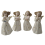 КОЛЕДНА СТАТУЕТКА АНГЕЛ 10.7/8.8/21.5 СМ АСОРТИ