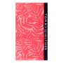 TH LAZЕR PINK JACQUARD VELVET ПЛАЖНА КЪРПА 90/170СМ