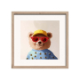 LIL BEAR КАРТИНА С РАМКА 30/30 СМ