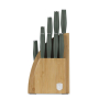 BAMBOO MATTE GREEN КОМПЛЕКТ НОЖОВЕ 10 ЧАСТИ
