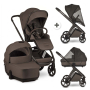 ZOEY БЕБЕШКА КОЛИЧКА 2 В 1 + КОМАРНИК CHESTNUT BROWN