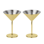 PADERNO GOLD MARTINI СЕТ 2 БР ЧАШИ ЗА МАРТИНИ