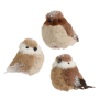 BIRD КОЛЕДНА ФИГУРА ПТИЦА 9 СМ АСОРТИ