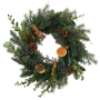 CINNAMON AND ORANGE КОЛЕДЕН ВЕНЕЦ 40 СМ