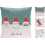 XMAS SANTA КОЛЕДНА ДЕКОРАТИВНА ВЪЗГЛАВАНИЦА 45/45 СМ