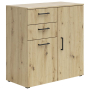 КОМОД МУЛТИ С 2 ВРАТИ И 2 ЧЕКМЕДЖЕТА 80/40/83 СМ