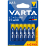 VARTA POWER БАТЕРИИ AAA БЛИСТЕР 4+2 БРОЯ