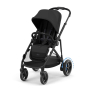 eGAZELLE S BLK BP ДЕТСКА КОЛИЧКА MOON BLACK