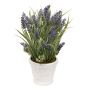 PROVENCE ИЗКУСТВЕНА ЛАВАНДУЛА В КАШПА 35 СМ