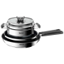 TEFAL OPTI'SPACE КОМПЛЕКТ СЪДОВЕ ЗА ГОТВЕНЕ 6 ЧАСТИ
