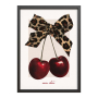 CHERRIES КАРТИНА С РАМКА 30/40 СМ