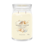 SOFT WOOL AND AMBER SIGNAT АРОМАТНА СВЕЩ ГОЛЯМ БУРКАН 567 г
