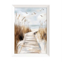COASTAL PATH КАРТИНA С РАМКА 50/70 СМ