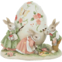 TRADITIONAL EASTER СТАТУЕТКА ЗАЙЦИ 21.5/16.7/17.7 СМ