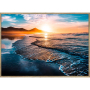SUNRISE СТЪКЛЕНА КАРТИНА С РАМКА 50/70 СМ