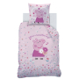PEPPA PIG ДЕТСКИ СПАЛЕН КОМПЛЕКТ ПАМУК 2 ЧАСТИ