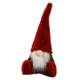 HOLY CHRISTMAS СЕДЯЩА КОЛЕДНА ФИГУРА ГНОМ 37 СМ