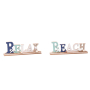 BEACH/RELAX ДЕКОРАТИВЕН НАДПИС 33.5/5/12 СМ АСОРТИ
